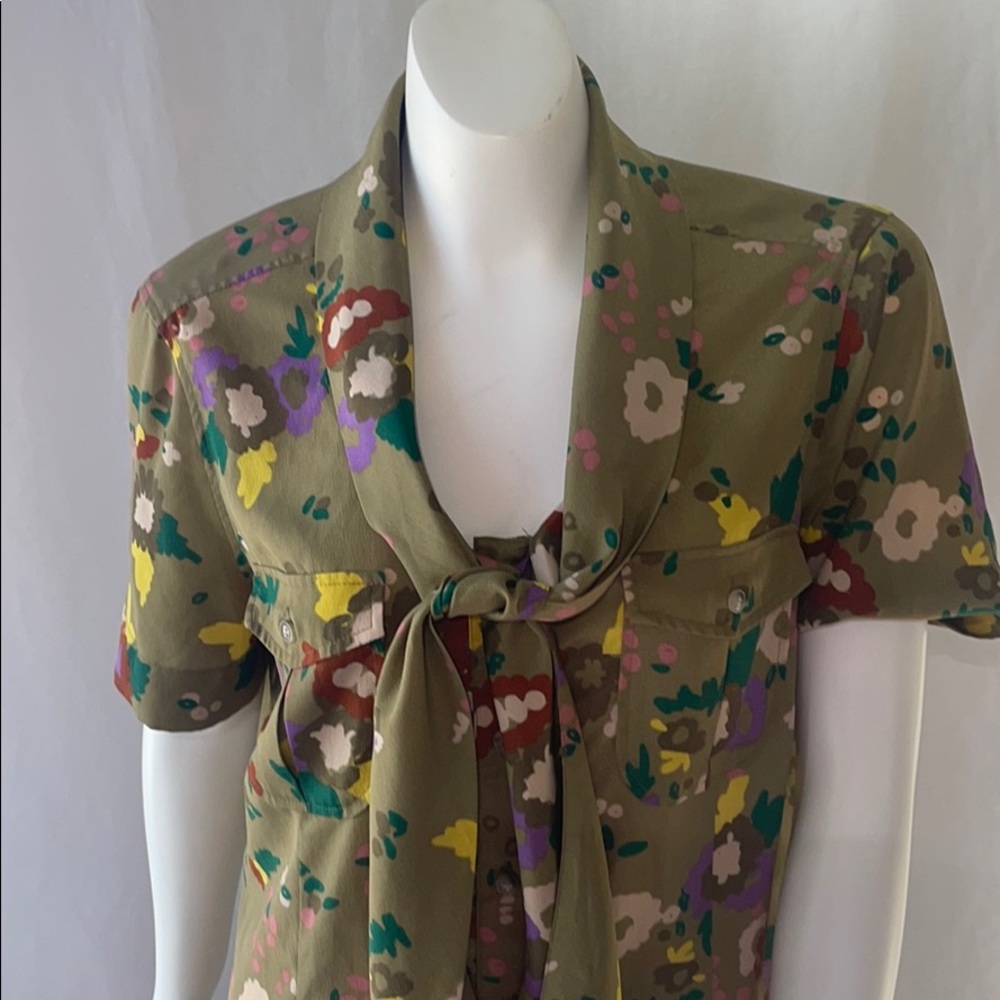 Fossil Drop Waist Floral Dress - Picture 3 of 5